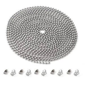 120 Inch Ceiling Fan Pull Chain Beaded Pull Chain Extension with Connectors - Picture 1 of 5