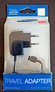 Original Samsung EU Travel Charger G600 Adapter Brand New Genuine Sealed Blister
