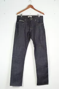 Naked & Famous Skinny Guy Dirty Fade Selvedge Jeans Indigo Men's Size 33 NWOT - Picture 1 of 8