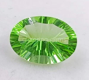IGL Pietra Preziosa Sciolta Naturale Taglio Ovale Certificato Smeraldo Verde 4,75 Ct 5JSR - Foto 1 di 9