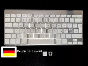 Apple | A1314 | QWERTZ | Ersatz - Taste | inkl. Mechanik | Weiß | Tastatur - Bild 1 von 1