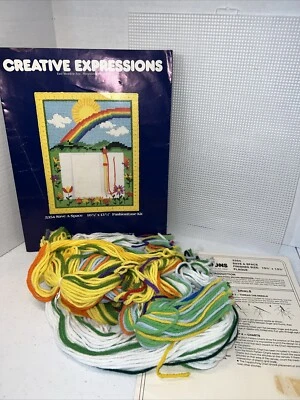 Creative Expressions Save A Space 5354 10.5 x 13.25 Fashion Ease Yarn Kit 1980 - Image 1 of 2