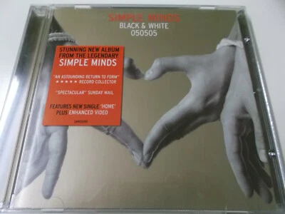 68115 - SIMPLE MINDS - BLACK & WHITE 050505 - 2005 SANCTUARY CD ALBUM - Bild 1 von 3