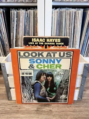 Sonny & Cher - Look At Us - Vinyl Record LP ATCO Records 1965 Soft Rock Pop Mono - Image 1 of 4