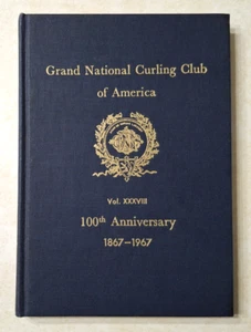Vintage Grand National Curling Club of America History Book Annual 1967 100th - Picture 1 of 15
