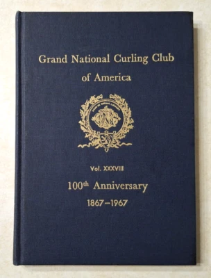 Vintage Grand National Curling Club of America Annual History 1967 100th GNCC - Imagem 1 de 4