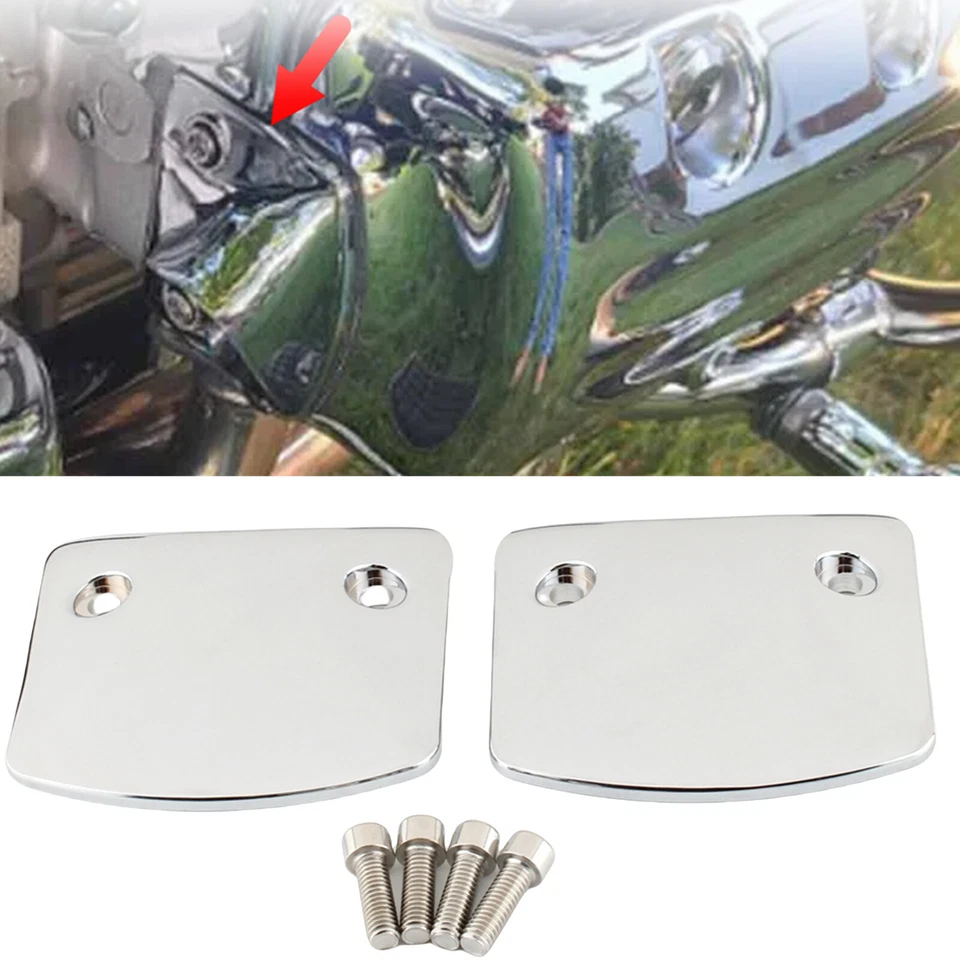 Cubierta de extremo de árbol de levas cromada para motocicleta Honda Goldwing GL1500 1988-2000 1989 Foto 1 de 1