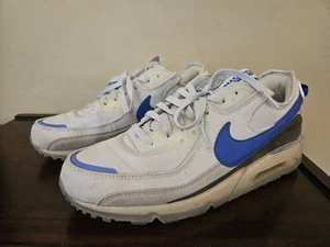 Nike Air Max Terrascape 90 scarpe uomo sneakers grigio blu taglia 11,5 DV7413-002 - Foto 1 di 7