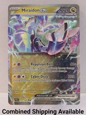 Miraidon ex 122/162 SV05: Temporal Forces NM Holo English 17041 - Image 1 of 2