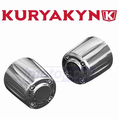 Kuryakyn Grip End Weights for 2001-2006 Harley Davidson FLSTFI Fat Boy - nn Foto 1 de 4