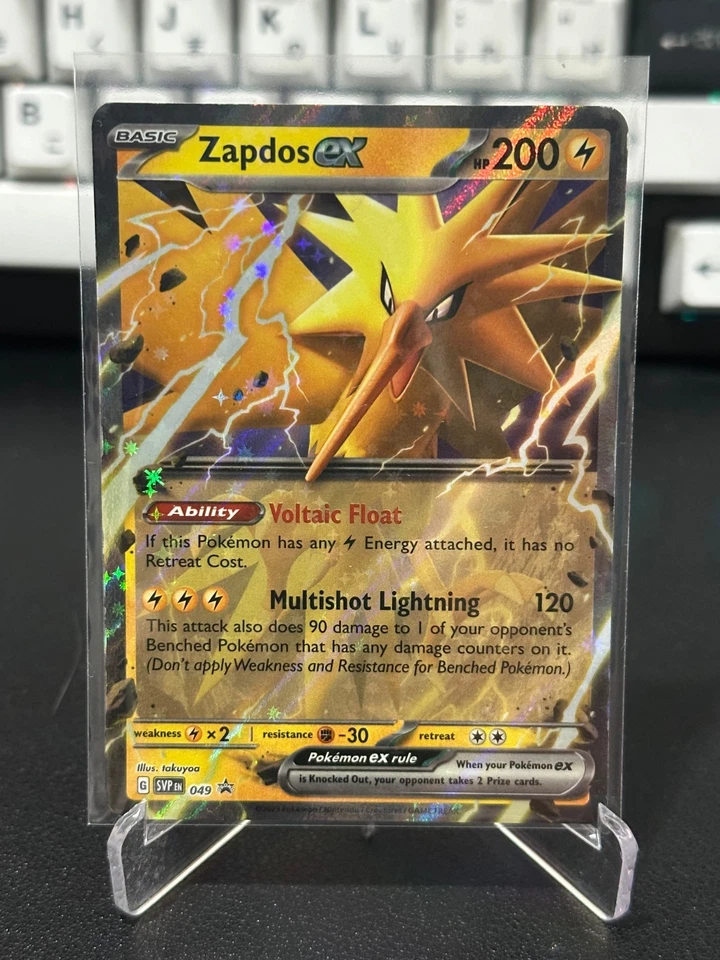 Zapdos ex Promo SV: Scarlet & Violet Promo Cards 049 - Image 1 of 1