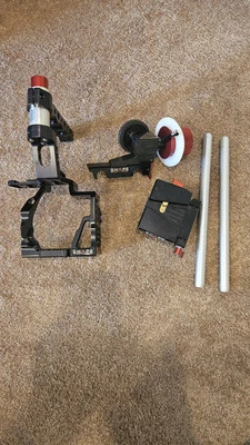Sony A7sII DSLR Rig With Rails And Follow Focus - Image 1 of 3