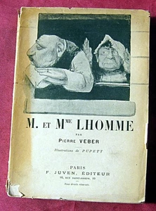 M. et Mme Lhomme. P. Veber / Puppe. Juven. Ohne Datum. - Bild 1 von 3