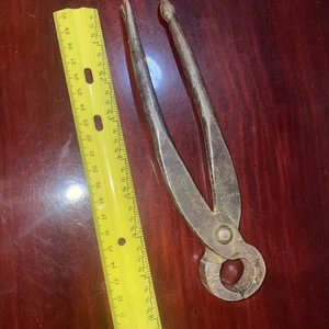 Schere Zange H. Böker USA 8" gebraucht Fair  - Bild 1 von 5