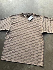 Size Large - Balenciaga SW Swim T-Shirt ' Beige ' | BRAND NEW! - Picture 1 of 5
