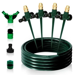4 Stück Flexible Sprinklersystem mit Metallspießfuß, oberirdische Sprinkle... - Bild 1 von 7