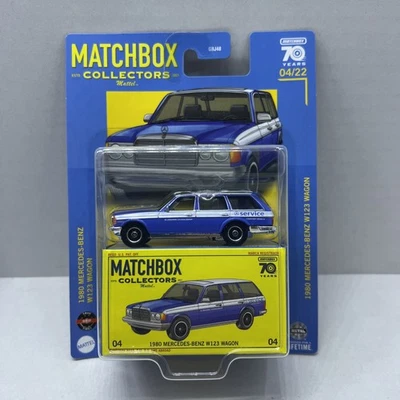 Mattel Matchbox Collectors 1980 Mercedes-Benz W123 Wagon 22/04 - 70 años Foto 1 de 4