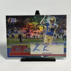 2022 Leaf Pro Set Metal Action Ink Kyle Philips #AI-KP1 RC Auto Prismatic 5/5 NM - Picture 1 of 9