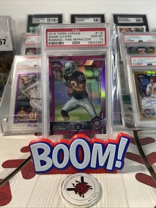 2015 Topps Chrome #115 Pink Refractor Amari Cooper RC Rookie /399 PSA 10 - Picture 1 of 1