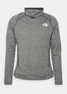 North Face women size M Gray cowl neck Vented Mask Long sleeve pullover shirt - Picture 1 of 7