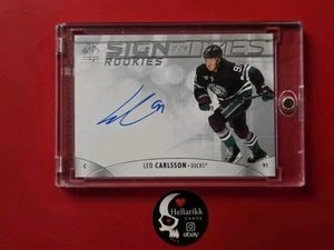 2023-24 Leo Carlson Sign of the Times Rookie Auto #SOTTTR-LC SP Authentic UD - Picture 1 of 2