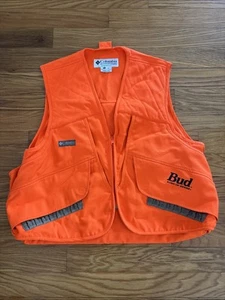 Columbia Men’s XL Upland Game and Bird Hunting Vest Blaze Orange Bud Promotional - Picture 1 of 2
