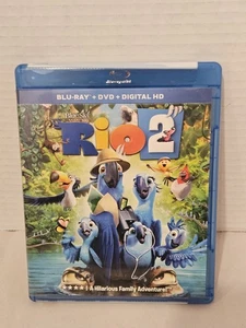 RIO 2 Blu-Ray & DVD ~NEW - Picture 1 of 3