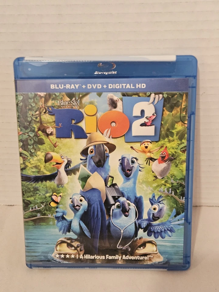 RIO 2 Blu-Ray & DVD ~NEW  - Image 1 of 3