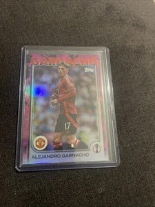 Alejandro Garnacho Topps Flagship Pink Inferno/75. - Picture 1 of 4