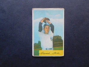 WHITEY FORD NEW YORK YANKEES & HOF 1954 BOWMAN CARD #177 - Picture 1 of 2