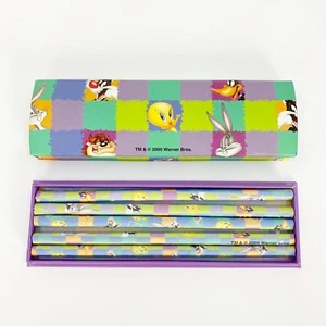 Lápices y estuche Warner Bros Looney Tunes 2000 vintage - Imagen 1 de 5