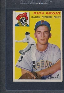 1954 Topps #043 Dick Groat Pirates VG/EX (Paper Loss) *240 - Picture 1 of 1