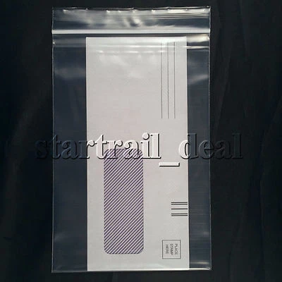 500 Clear 7 x 10" 2 Mil Reclosable Resealable Storage Zipper Poly Plastic Bags - Image 1 of 4