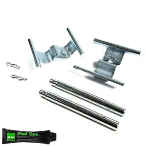REAR BRAKE PAD PINS FITTING KIT FITS: VW TOUAREG 2002-2010 BREMBO 4 POT BPF1660B - Picture 1 of 1