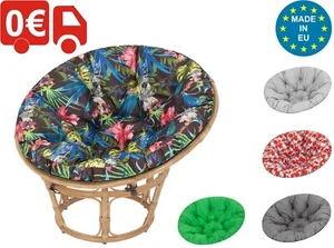 Cojín de asiento Papasan Ratán Cojín Cojín Cojín para sillón colgante Huevo colgante Columpio - Imagen 1 de 55