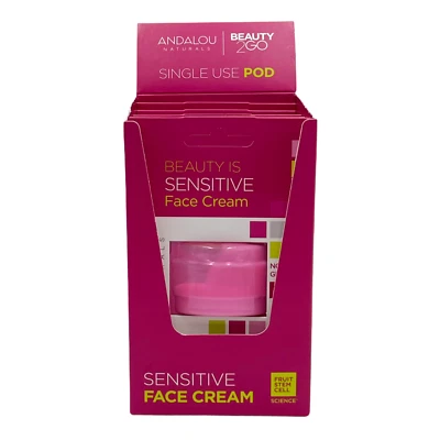 Andalou Sensitive 1000 Roses Beautiful Day Face Cream 6 Single Use 0.14 oz - Image 1 of 4