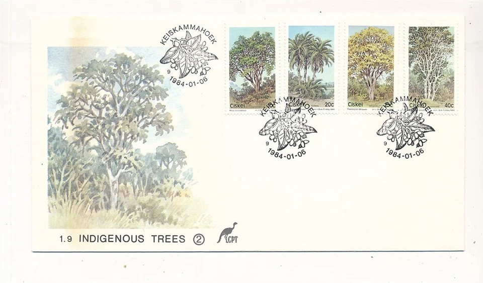 D377146 Ciskei FDC Indigenous Trees - Image 1 of 1