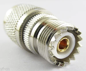 10pcs N Type N Male to UHF SO239 Female Jack straight RF Adapter connector Brass - Zdjęcie 1 z 7