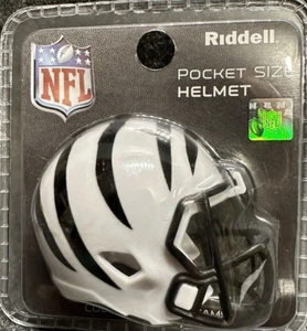 Cincinnati Bengals NEW 2023 Riddell white pocket pro helmet - Picture 1 of 1