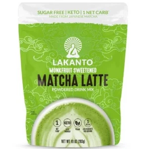 Lakanto Matcha Latte Mönchsfrucht gesüßt 10oz 4er Pack BB 02/2026 Keto Vegan - Bild 1 von 5