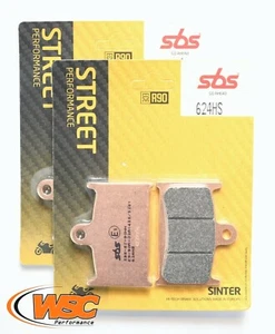 SBS 624HS Street Sinter *2 Pairs* GSXR750 1100 Triumph 955 DAYTONA 1050 Sprint - Picture 1 of 1