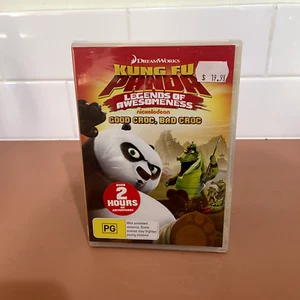 NEW & SEALED Kung Fu Panda Legends of Awesomeness Good Croc Bad Croc DVD - Reg 4 - Picture 1 of 2