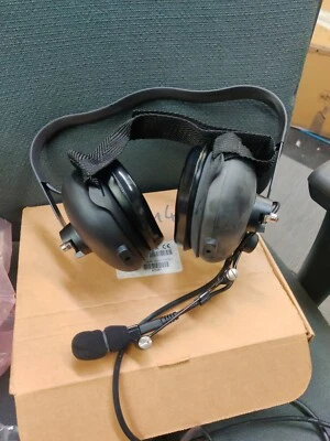 MOTOROLA PMLN5390 Headset Behind the Head Over Ear  boxed radio pilot atex tank - Image 1 of 4