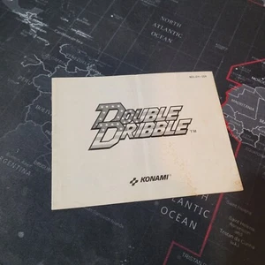 MANUAL ONLY! Double Dribble - Nintendo NES NO GAME ! - Imagen 1 de 2