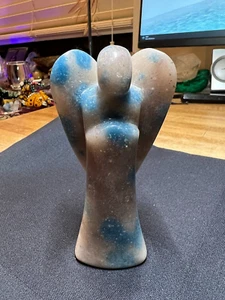 Trolleite Crystal Gemstone Artisan Hand Carved Angel Statue Figurine Specimen696 - Picture 1 of 12