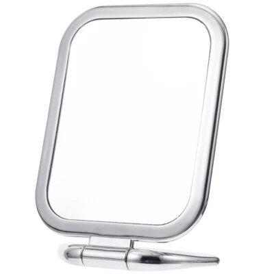 Double Sided Makeup Mirror Personal Mirrors Magnifying Small Shaving - Image 1 of 4