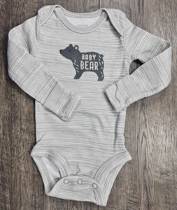 Baby Boy Clothes Nwot Just One You Newborn Baby Bear Bodysuit - Picture 1 of 2