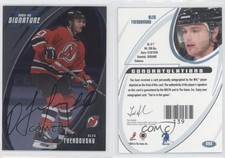 2002-03 ITG Be A Player Signature Series Signatures Oleg Tverdovsky #093 Auto