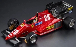GP Replicas 1:18 Scale Ferrari 126C3 #28 Rene Arnoux Winner German GP 1983 - Picture 1 of 1