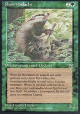 Rysoriandachs/rysorian Badger | PL | homelands | Ger | Magic MTG